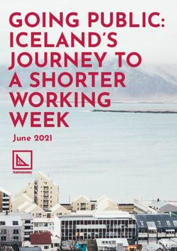 GOING PUBLIC: ICELAND'S JOURNEY TO A SHORTER WORKING WEEK - June 2021 - Autonomy