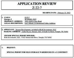APPLICATION REVIEW Z-22-7 - City of Waco, Texas