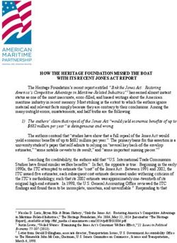 HOW THE HERITAGE FOUNDATION MISSED THE BOAT WITH ITS RECENT JONES ACT REPORT