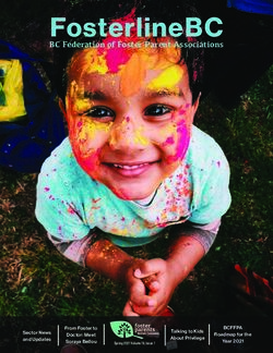 FosterlineBC BC Federation of Foster Parent Associations - BCFFPA - BC Foster Parents