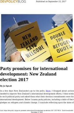 Party promises for international development: New Zealand election 2017