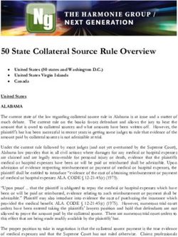 50 State Collateral Source Rule Overview - The Harmonie ...