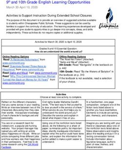 9th and 10th Grade English Learning Opportunities - Chesapeake Public Schools