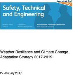 Weather Resilience and Climate Change Adaptation Strategy 2017-2019 - 27 January 2017 - Network Rail Safety Central