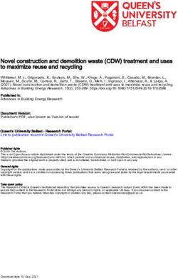 Novel construction and demolition waste (CDW) treatment and uses to maximize reuse and recycling