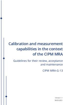 Calibration and measurement capabilities in the context of the CIPM MRA - CIPM MRA-G-13 Guidelines for their review, acceptance and maintenance