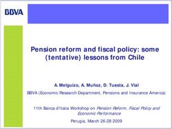 Pension reform and fiscal policy: some (tentative) lessons from Chile - BBVA Research