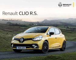 Renault CLIO R.S. Press Information