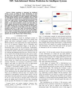 TIP: Task-Informed Motion Prediction for Intelligent Systems - arXiv