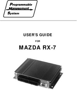 MAZDA RX-7 USER'S GUIDE - FOR