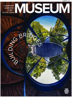 LEADERSHIP AUDIENCES STAFF + COLLECTIONS - American Alliance of Museums