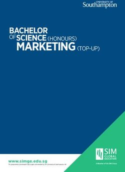 MARKETING (TOP-UP) BACHELOR SCIENCE (HONOURS) OF - www.simge.edu.sg - SIM Global Education