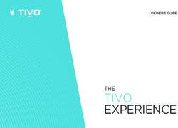 TIVO EXPERIENCE THE - VIEWER'S GUIDE
