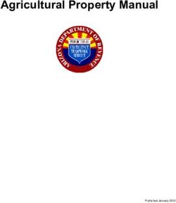 Agricultural Property Manual - Arizona Department of Revenue