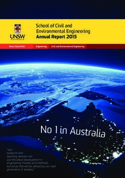 No 1 in Australia - UNSW Sydney