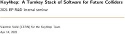 Key4hep: A Turnkey Stack of Software for Future Colliders - 2021 EP R&D internal seminar - CERN Indico