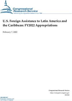U.S. Foreign Assistance to Latin America and the Caribbean: FY2022 Appropriations - February 7, 2022