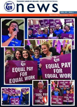 News Vol.39 / no.2 november/december 2016 - Teachers' Union of Ireland