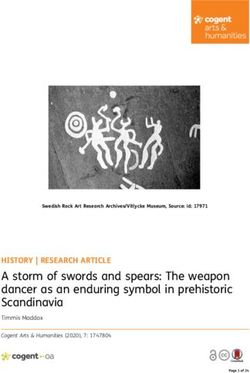 A storm of swords and spears: The weapon dancer as an enduring symbol in prehistoric Scandinavia - Cogent OA