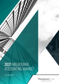 2021 MELBOURNE ACCOUNTING MARKET - 2021 THOMPSONCOOK - Thompson Cook