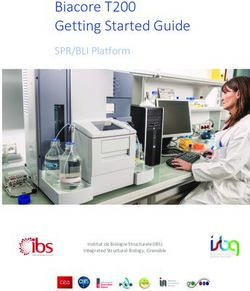 Biacore T200 Getting Started Guide - SPR/BLI Platform - Institut de Biologie Structurale (IBS) Integrated Structural Biology, Grenoble - ISBG