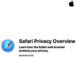 Safari Privacy Overview - Learn how the Safari web browser protects your privacy. November 2019 - Apple