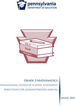Grade 3 Mathematics PENNSYLVANIA SYSTEM OF SCHOOL ASSESSMENT - ELA Math