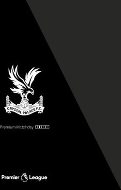 Premium Matchday 2018/19 - EMG Events