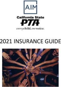 2021 INSURANCE GUIDE - California State PTA