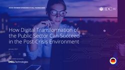 How Digital Transformation of the Public Sector Can Succeed in the Post-Crisis Environment - January 2021