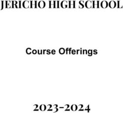 2023-2024 JERICHO HIGH SCHOOL Course Offerings