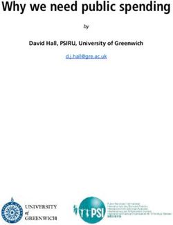 Why we need public spending - David Hall, PSIRU, University of Greenwich by - Public Services International