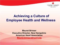 Achieving a Culture of Employee Health and Wellness - Mauret Brinser Executive Director, New Hampshire American Heart Association ...