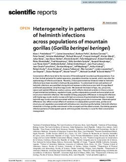 Heterogeneity in patterns of helminth infections across populations of mountain gorillas (Gorilla beringei beringei)