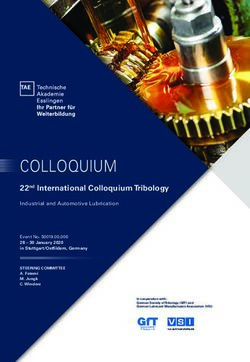 COLLOQUIUM 22nd International Colloquium Tribology - Technische Akademie Esslingen