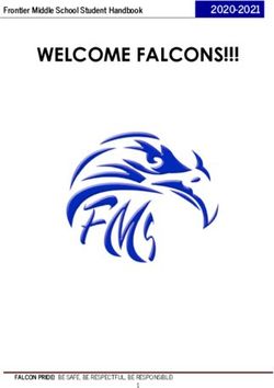 WELCOME FALCONS!!! 2020-2021 - Bethel School District