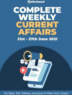 COMPLETE WEEKLY CURRENT AFFAIRS - 21st - 27th June 2021 - For Bank, SSC, Railway, Insurance & Other Govt. Exams - Oliveboard