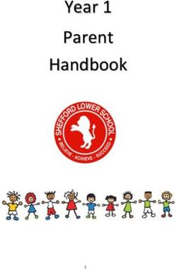 Year 1 Parent Handbook - Shefford Lower School