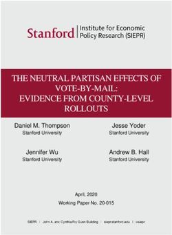 THE NEUTRAL PARTISAN EFFECTS OF VOTE-BY-MAIL: EVIDENCE FROM COUNTY-LEVEL ROLLOUTS - Jesse Yoder - Stanford ...