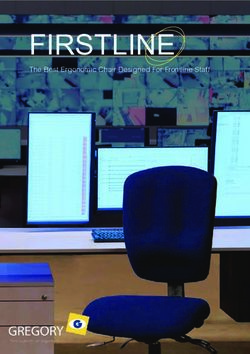 FIRSTLINE The Best Ergonomic Chair Designed For Frontline Staff - Gregory Commercial Furniture