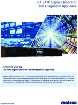 ST 2110 Signal Generator and Diagnostic Appliance - Matrox