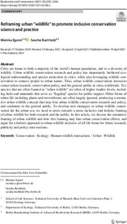 Reframing urban "wildlife" to promote inclusive conservation science and practice