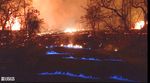 Hawaii volcano produces methane and 'eerie' blue flames - Phys.org