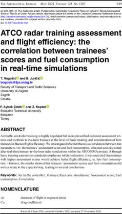 ATCO radar training assessment and flight efficiency: the correlation between trainees' scores and fuel consumption in real-time simulations