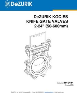 DEZURIK KGC-ES KNIFE GATE VALVES - 2-24" (50-600MM) - INSTRUCTION D10411 JANUARY 2023