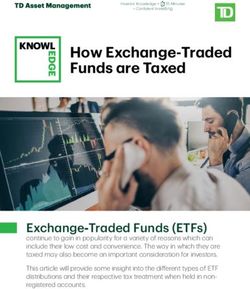 How Exchange-Traded Funds are Taxed - Welcome to TD ...