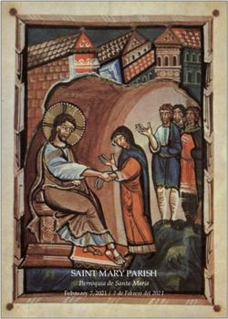 SAINT MARY PARISH Parroquia de Santa María - February 7, 2021 / 7 de Febrero del 2021 - Saint Mary Parish (Waltham)