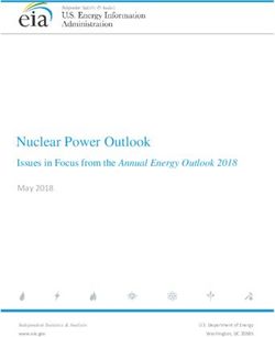 Nuclear Power Outlook - Issues in Focus from the Annual Energy Outlook 2018 May 2018 - EIA