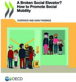 A Broken Social Elevator? How to Promote Social Mobility - OECD