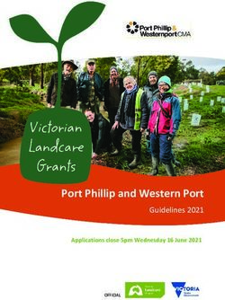 Port Phillip and Western Port - Guidelines 2021 Applications close 5pm Wednesday 16 June 2021